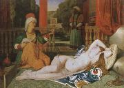 Jean-Auguste-Dominique Ingres odalisque and slave Germany oil painting artist
